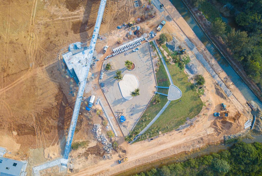 新華全媒+丨海南儋州：新建濕地公園 加快水系連通及水美鄉村建設