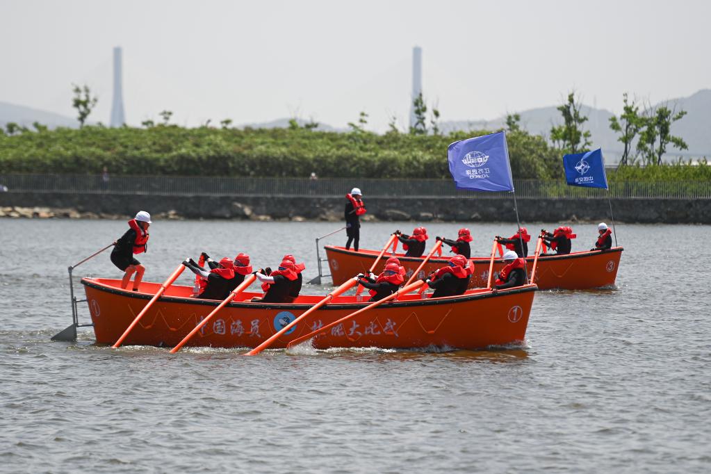 第六屆中國(guó)海員技能大比武在浙江舟山舉行